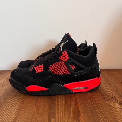 AIR JORDAN 4 RED THUNDER UK8 (USED)