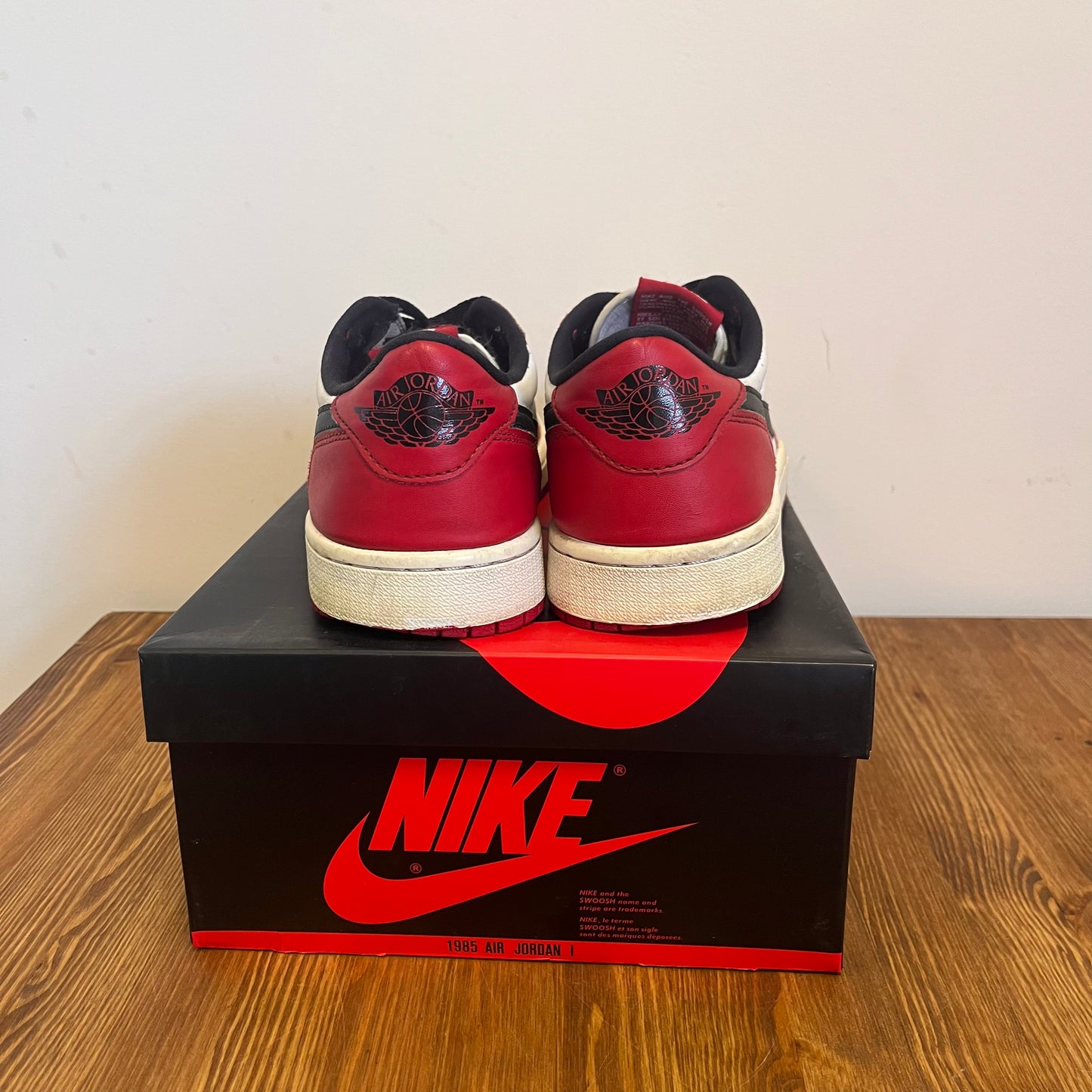 AIR JORDAN 1 LOW CHICAGO 2015 UK8 (USED)