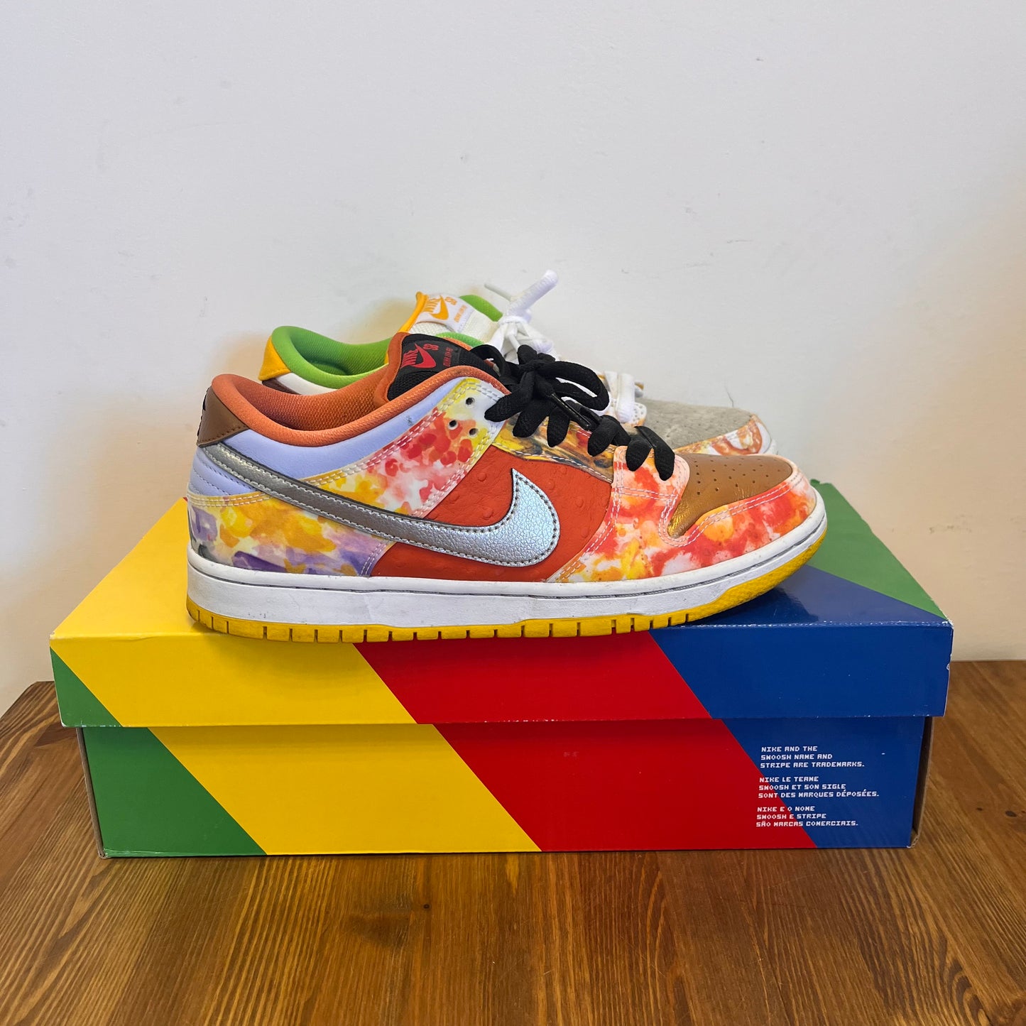 NIKE DUNK LOW SB STREETHAWKER UK6.5 (USED)