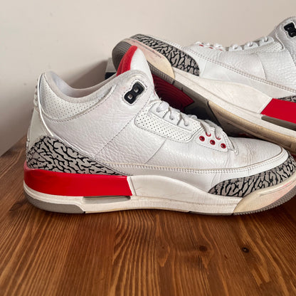 AIR JORDAN 3 HALL OF FAME UK9 (USED)