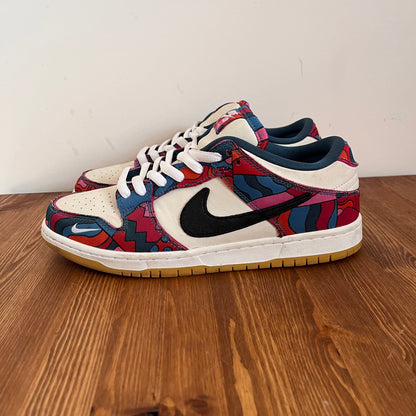 NIKE DUNK LOW SB PARRA ART UK8.5 (USED)