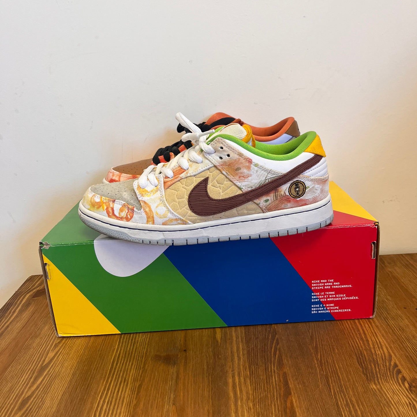 NIKE DUNK LOW SB STREETHAWKER UK6.5 (USED)