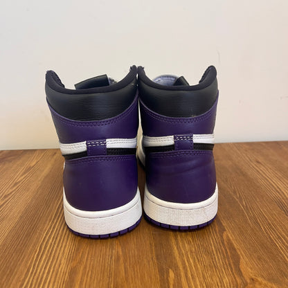 AIR JORDAN 1 HIGH COURT PURPLE UK7 (USED)