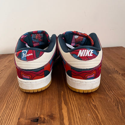 NIKE DUNK LOW SB PARRA ART UK8.5 (USED)