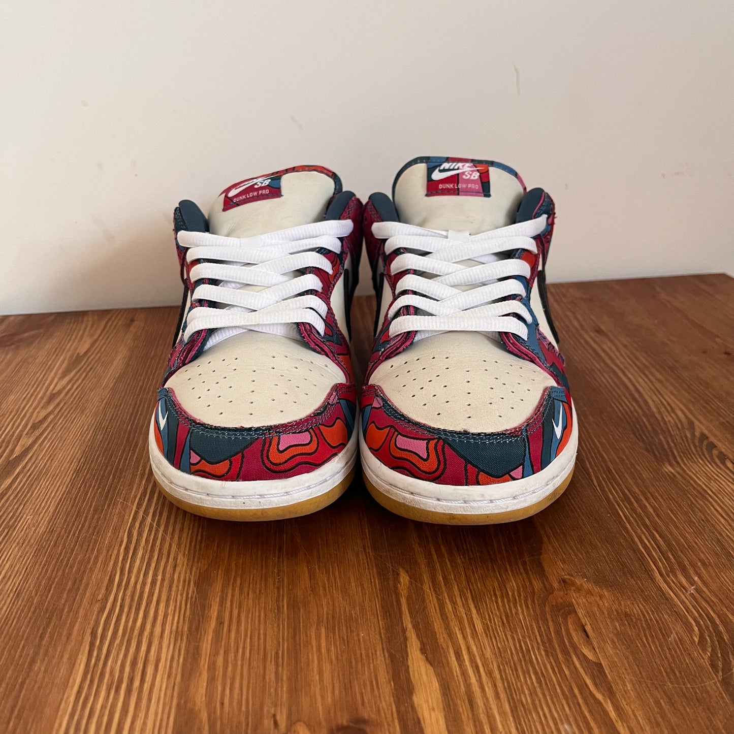 NIKE DUNK LOW SB PARRA ART UK8.5 (USED)