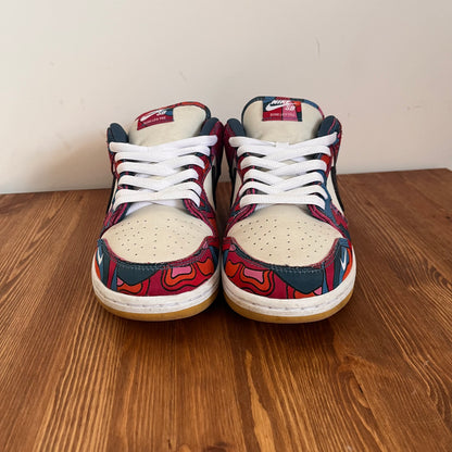 NIKE DUNK LOW SB PARRA ART UK8.5 (USED)