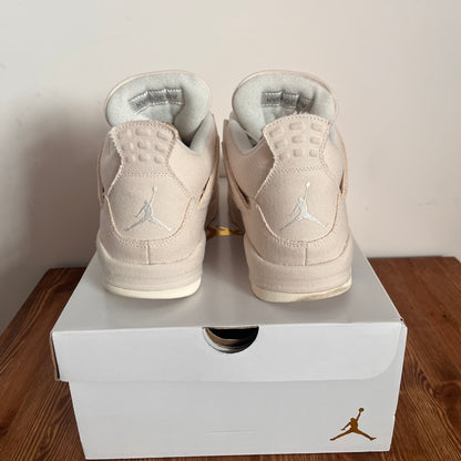 AIR JORDAN 4 BLANK CANVAS (W) UK9 (USED)