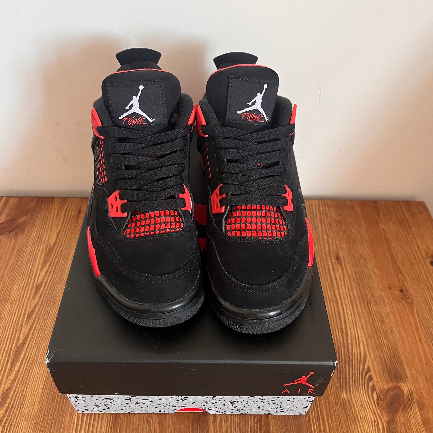 AIR JORDAN 4 RED THUNDER (GS) UK3.5 (USED)