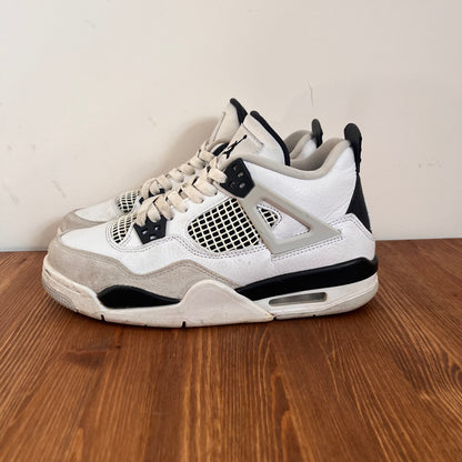 AIR JORDAN 4 MILITARY BLACK (GS) UK6 (USED)