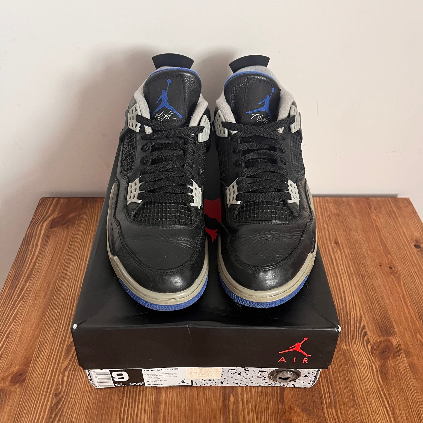 AIR JORDAN 4 ALTERNATE MOTORSPORT UK8 (USED)