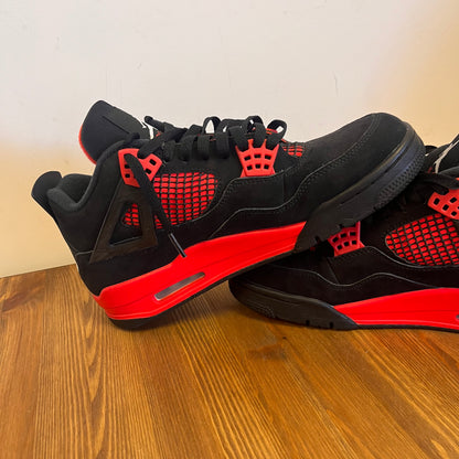 AIR JORDAN 4 RED THUNDER UK8 (USED)