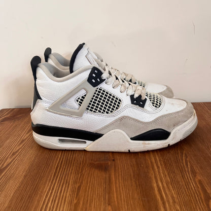 AIR JORDAN 4 MILITARY BLACK (GS) UK6 (USED)