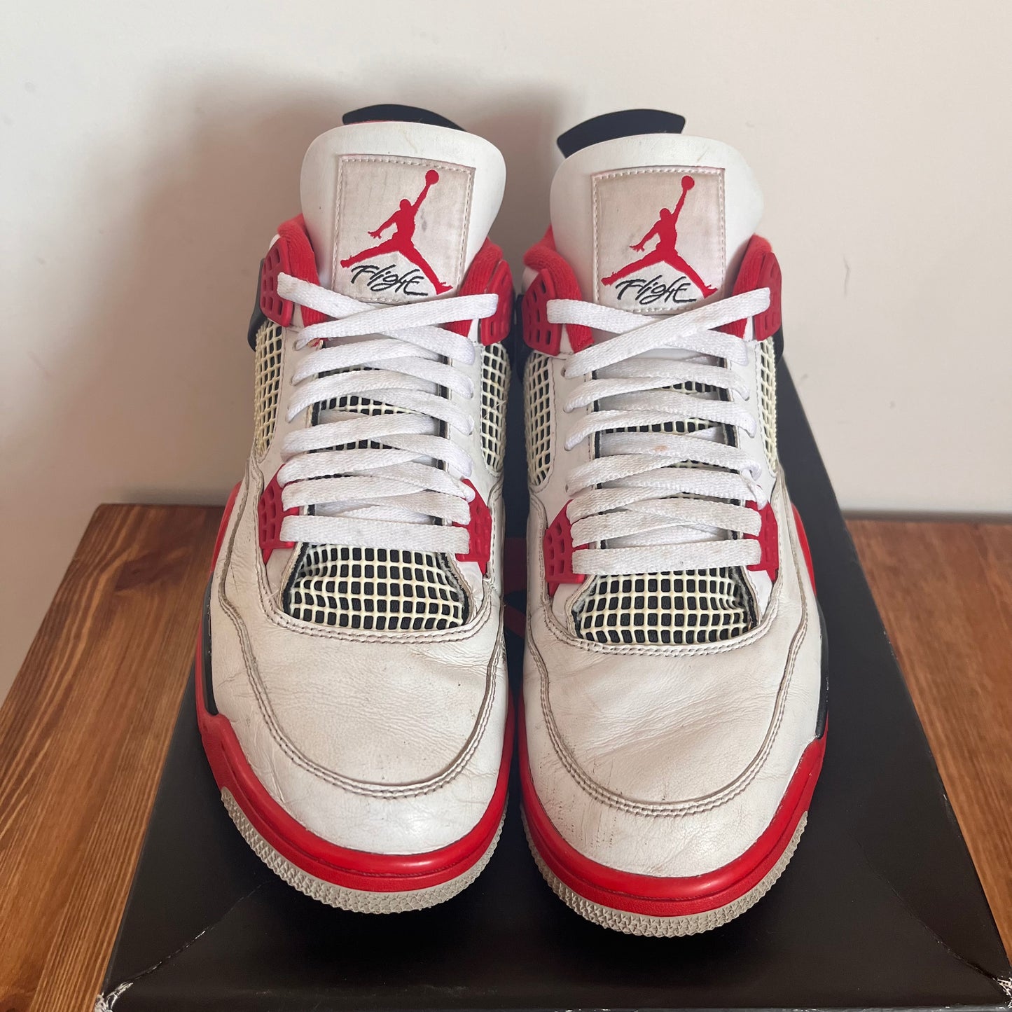 AIR JORDAN 4 FIRE RED 2020 UK10 (USED)