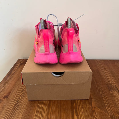 OFF WHITE X NIKE AIR ZOOM FLY PINK UK7.5 (USED)