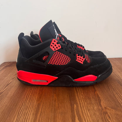 AIR JORDAN 4 RED THUNDER UK8.5 (USED)