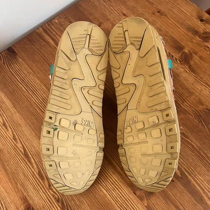 OFF WHITE X NIKE AIR MAX 90 DESERT ORE UK6 (USED)