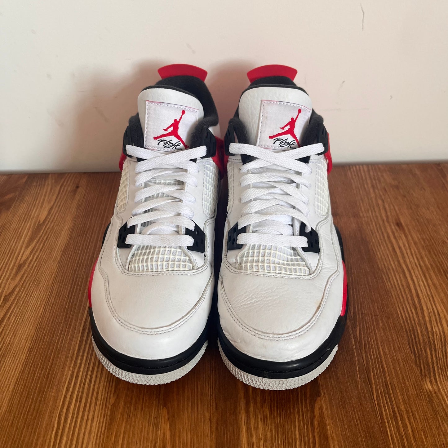 AIR JORDAN 4 RED CEMENT (GS) UK6 (USED)