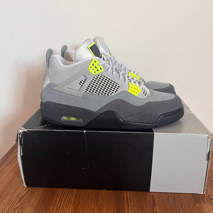 AIR JORDAN 4 NEON 95 UK8.5 (NEW)