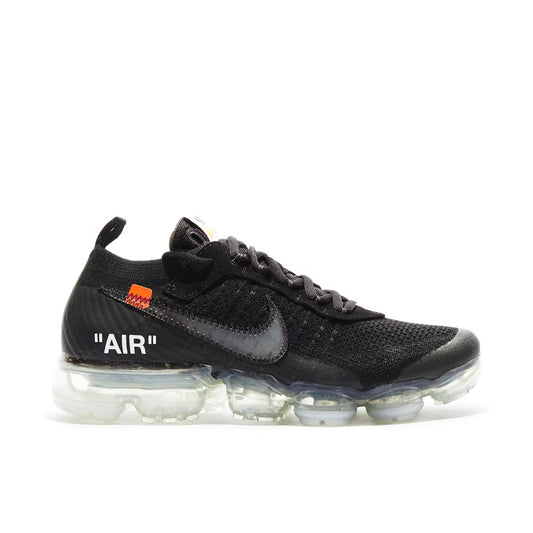 OFF WHITE X NIKE AIR VAPORMAX BLACK 2.0 UK3.5 (USED)